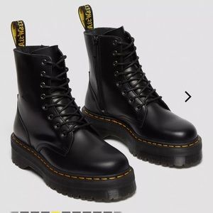 Dr. Martens Jadon Boot Smooth Leather Platform - Great Condition